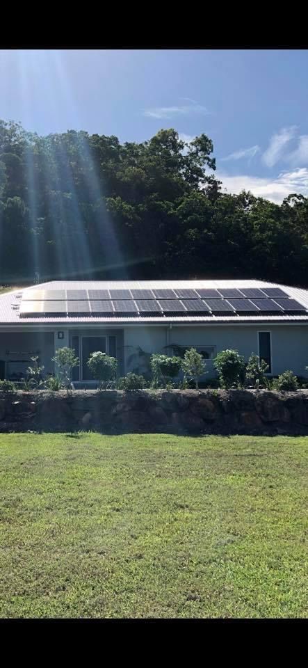 Solar and battery equipment installed by Rossgo's Electrical